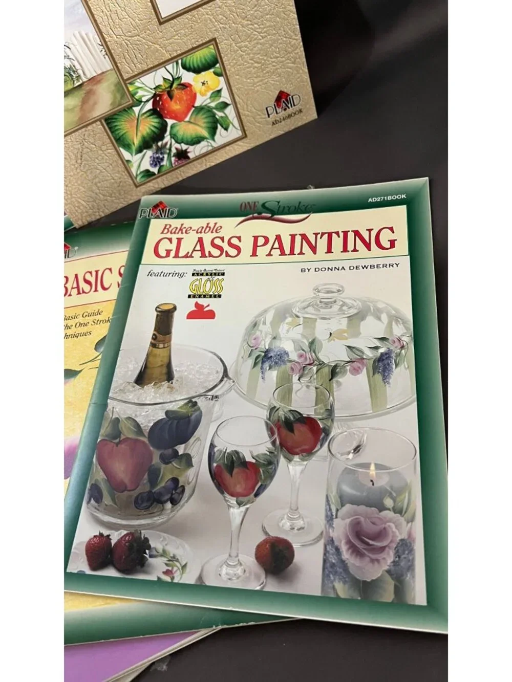 Donna Dewberry One Stroke Painting Workbook Lot